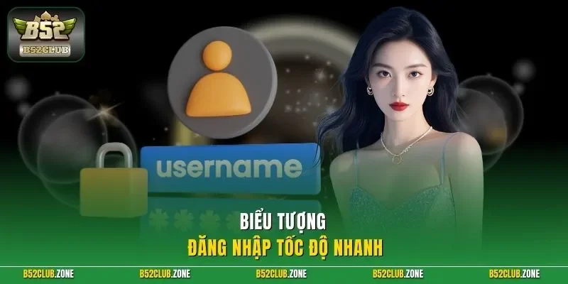 Biểu tượng đăng nhập tốc độ nhanh